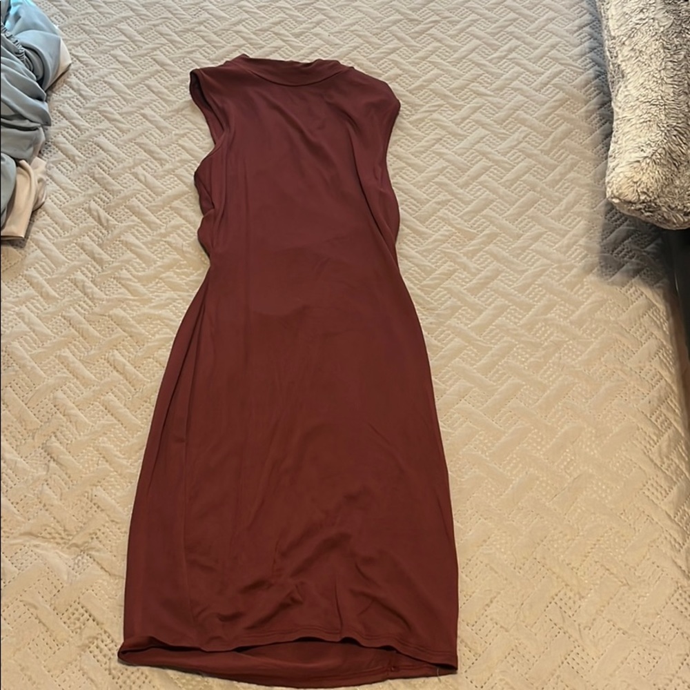 Cut out back dress